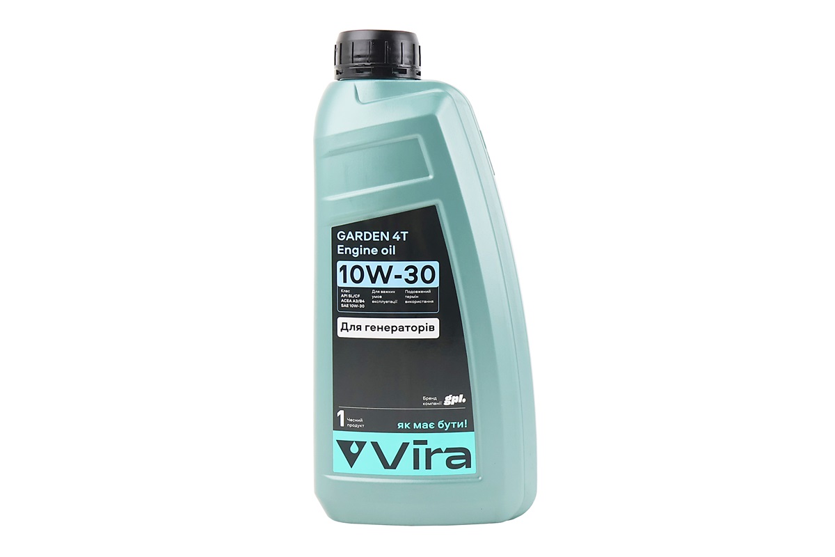 Олива 4T 10W-30 - напівсинтетична універсальна для генераторів "Garden" 1L