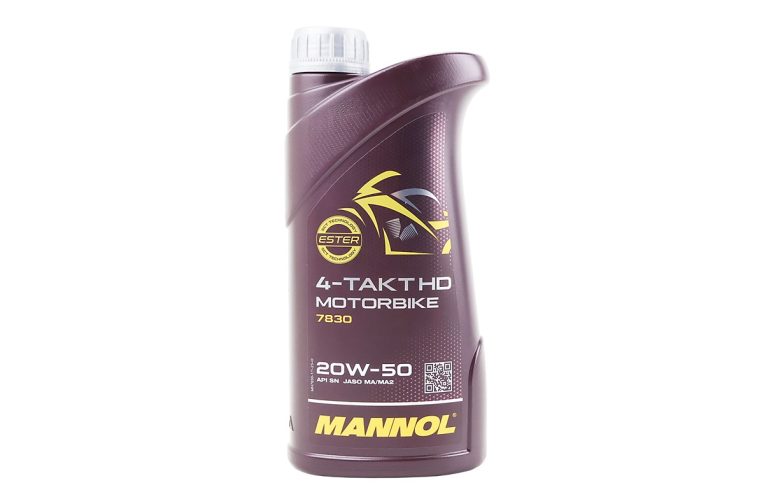 Масло 4T 20W-50 – минеральное универсальное “Motorbike HD”, 1L