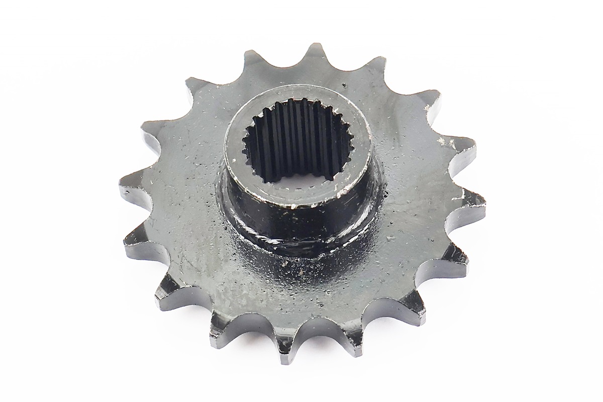 Звезда приводная задняя шлицевая 530-16T (втулка d=25mm, L=32mm)
