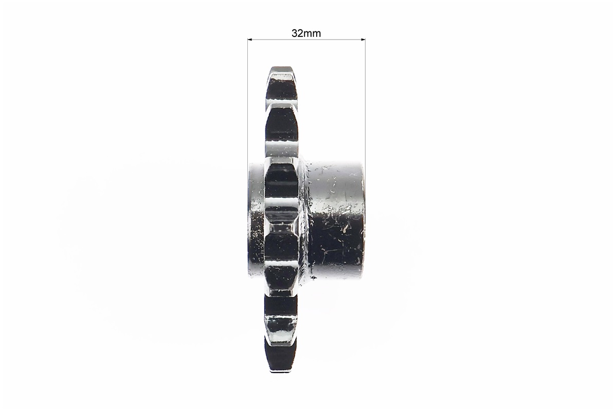 Звезда приводная задняя шлицевая 530-16T (втулка d=25mm, L=32mm) — изображение 3