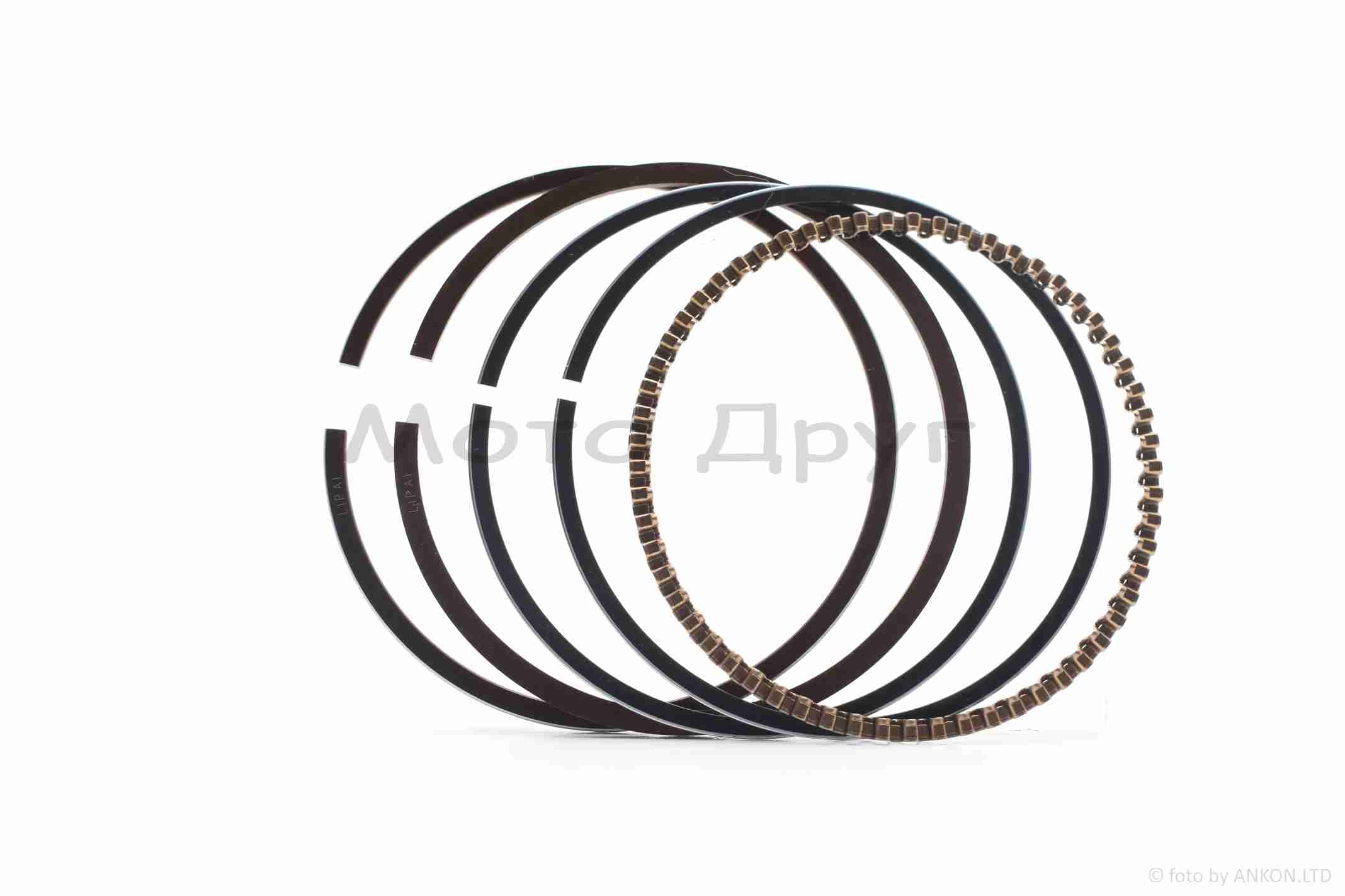 Поршень к-кт CG150 STD 62.00, p-15 низький, тефлон "LIPAI" - Зображення 2