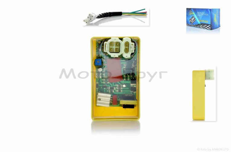 Коммутатор  мото, ATV  постоянный ток DC, 4+2pin, регулировка опережения  #PRO  “LIPAI”
