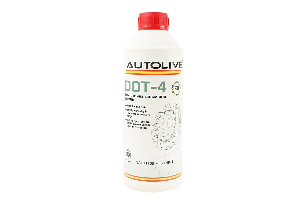Гальмівна рідина "DOT-4", 1L