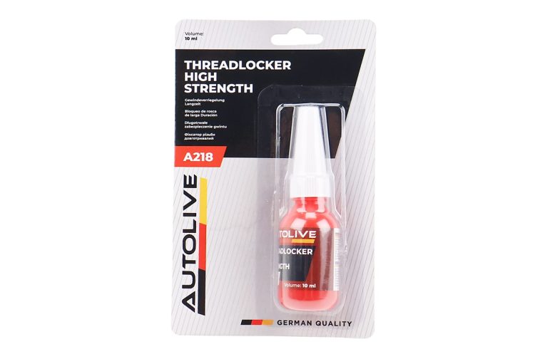 Фиксатор резьбы долгосрочный “A 218 Threadloker High Strengh RED”, 10ml