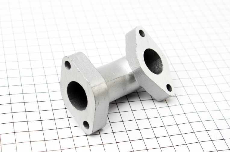 Патрубок карбюратора (алюминий), d – 22mm, h – 87mm