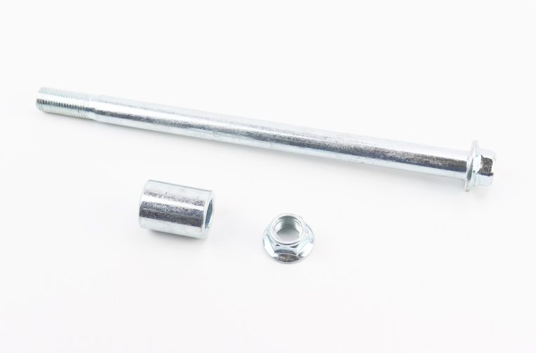 Вісь заднього колеса d15mm; L230mm + втулка, гайка