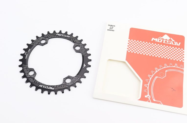 Зірка передня MTB Narrow Wide 34Т (BCD:104мм), алюмінієва, чорна