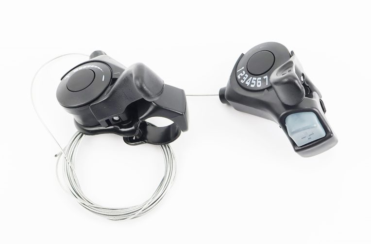 Переключатели (манетка) 3×7 скоростей, чёрные SL-TX30