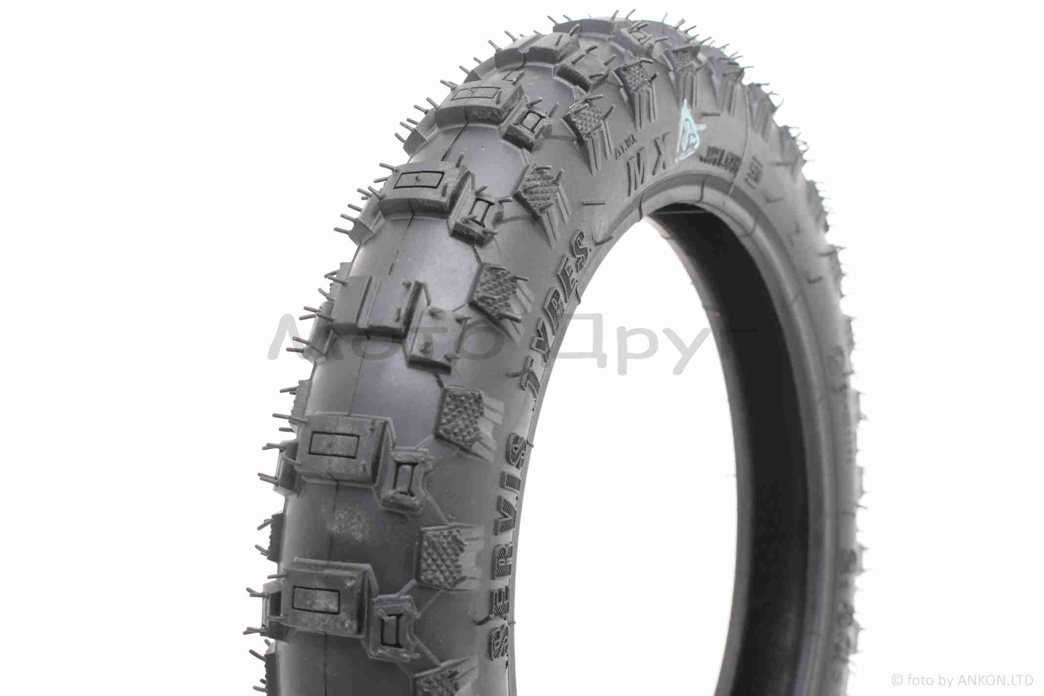 Покришка мото 16" 2.50-16 #MX TT крос "SERVIS" ПАКИСТАН