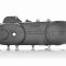 Кришка варіатора  GY6 50  46cm, чорна  "LIPAI"