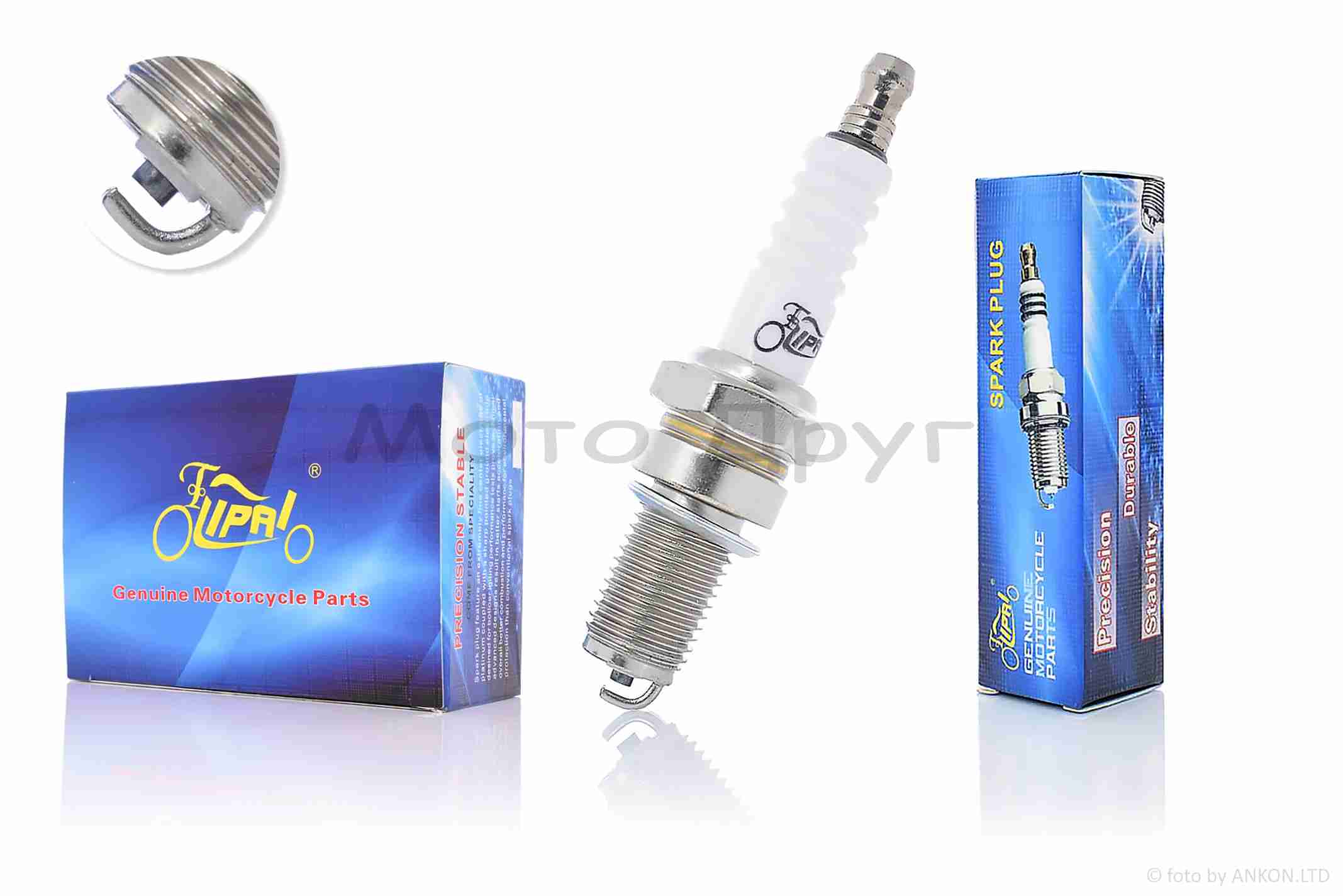 Свеча 4T M12x1.25 L19 D8TC "LIPAI" (мотоблоки, мотоциклы)
