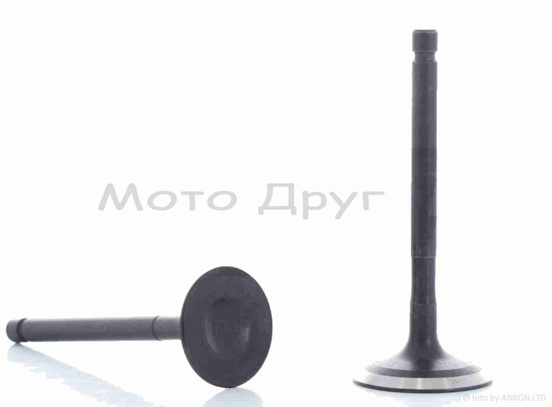 Клапани ГРМ YBR-125 L-63.5/64.5,d-22/25.8
