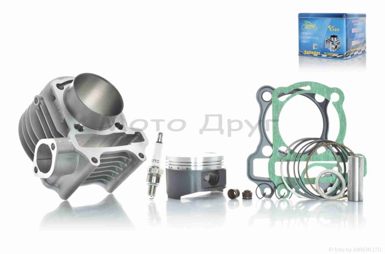 Цилиндр к-кт (цпг)   GY6 160  D58.4  тефлон  #RPO  “LIPAI”  (тюнинг GY6 150)