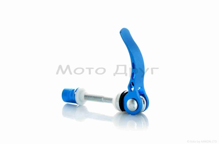 Эксцентрик под седло вело  d6, L70  #KC-001  (синий)