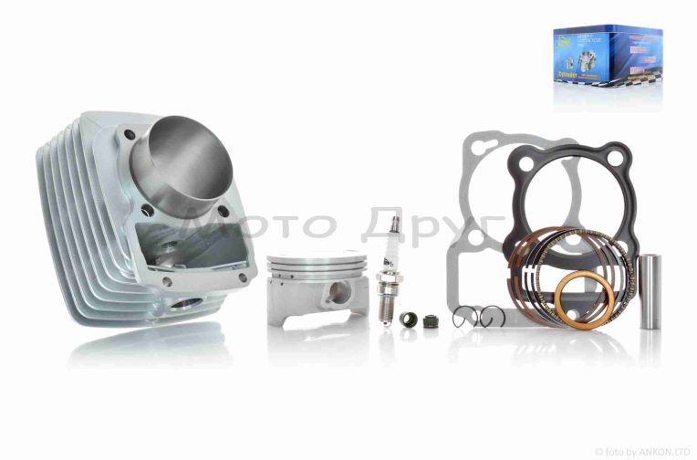 Цилиндр к-кт (цпг)   CGN250 (166FMM)  D65.5, p15, h82  #PRO  “LIPAI”