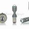 Лампа фары диодная  P15D-25-1 12V 35/35W  1 ус, белый/желтый, линза, красный габарит  "LIPAI"
