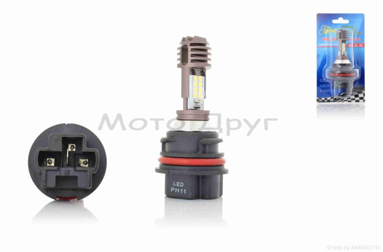 Лампа фари діодна  PH11 12V 40/40W  DIO АF34/35, LEAD AF48  “LIPAI”