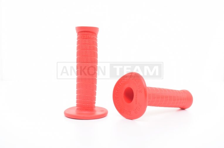 Ручки руля (грипсы)  универсальные  #G1  “OTOM”  (красные, голые)