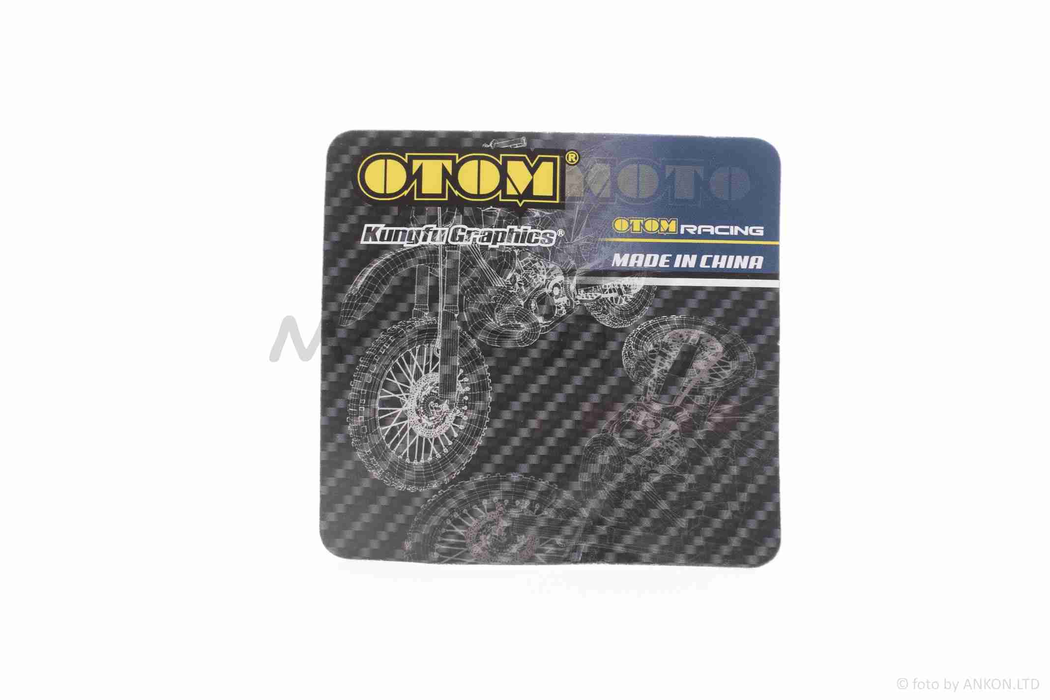 Болт слива масла M12x1.5 с магнитом "OTOM" (красный) — изображение 3