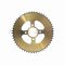 Звезда трансмиссии задняя  4-90/64, d58  520-50T  CG250  "JSBM"  (gold/black)
