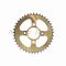 Звезда трансмиссии задняя  4-90/64, d58  520-43T  CG250  "JSBM"  (gold/black)