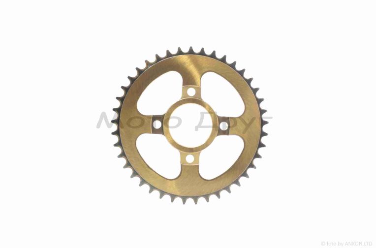 Звезда трансмиссии задняя  4-90/64, d58  520-41T  CG250  “JSBM”  (gold/black)