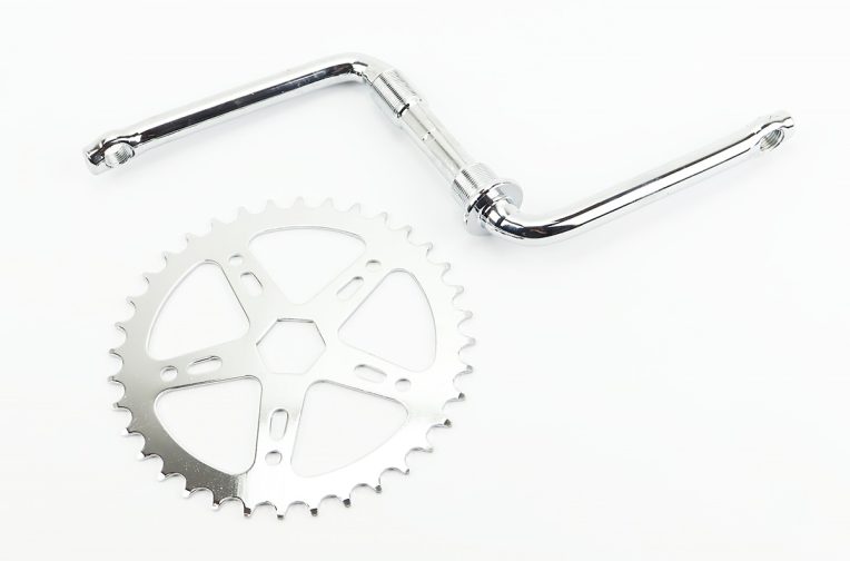 Шатуни “American Type” 127мм 18-20″, під педалі 1/2″, 36T, без каретки