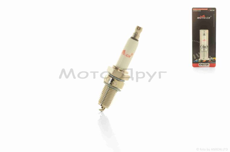 Свічка запалювання 4Т M12x1.25 L19 D8TP іридій “CX” (мотоцикли, мотоблоки)