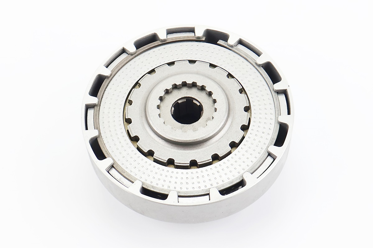 Сцепление двухдисковое в сборе (корзина) Delta 110/125cc "механика" + 9 деталей — изображение 2