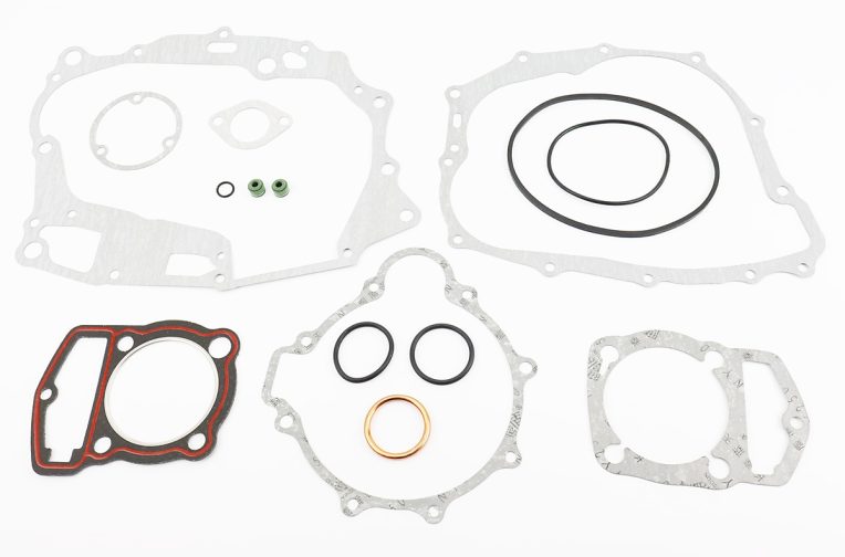 Прокладки двигуна CB-250cc 65,5мм, к-кт 16 деталей (червона нитка)