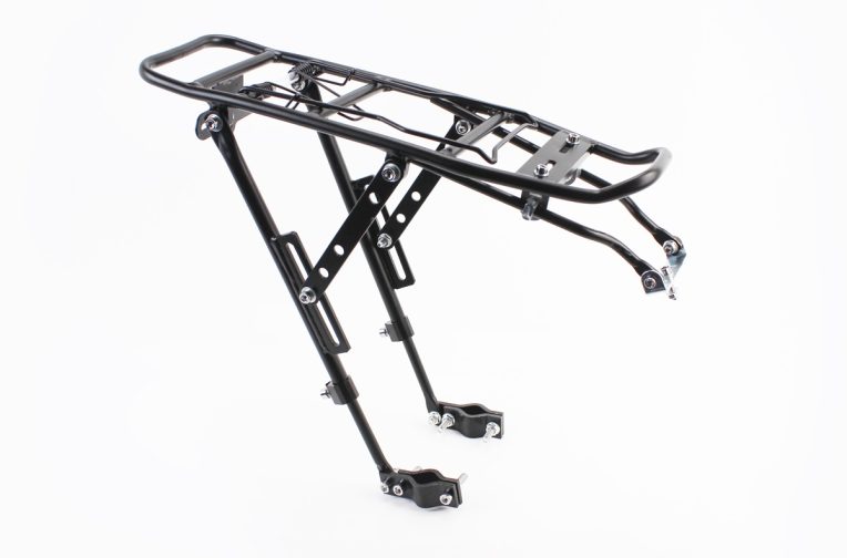 Багажник 24-29″ алюмінієвий, регульоване кріплення, під Disk-brake, чорний HS-H023
