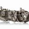 Картер  GY6 150  лівий, гальмівна колодка 130mm