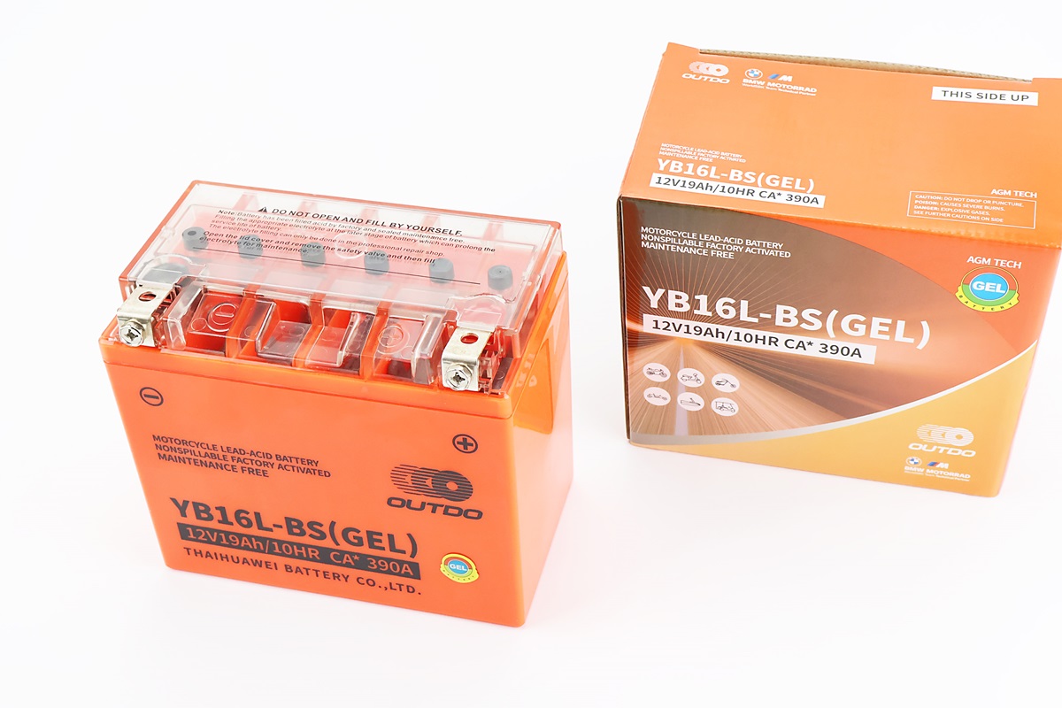 Акумулятор 12V19Ah YB16L-BS GEL (L175*W100*H155mm)