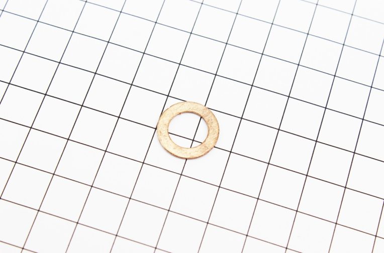 Шайба форсунки ущільнювальна (мідна) 10х16х0,2mm