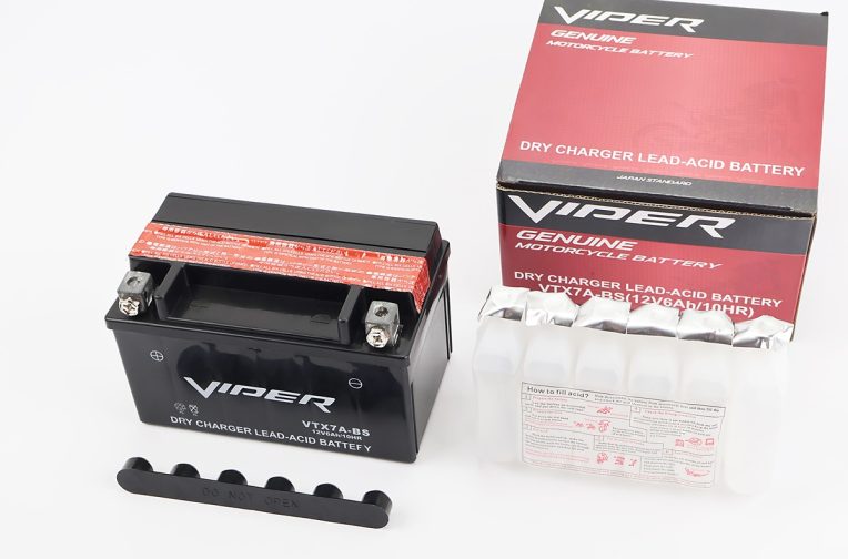 Аккумулятор 12V6Ah VTX7A-BS кислотный (L150*W85*H95mm)