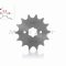 Звезда трансмиссии передняя  520-14T, d20, шлиц коробки 5mm  "LIPAI"    CB/CG