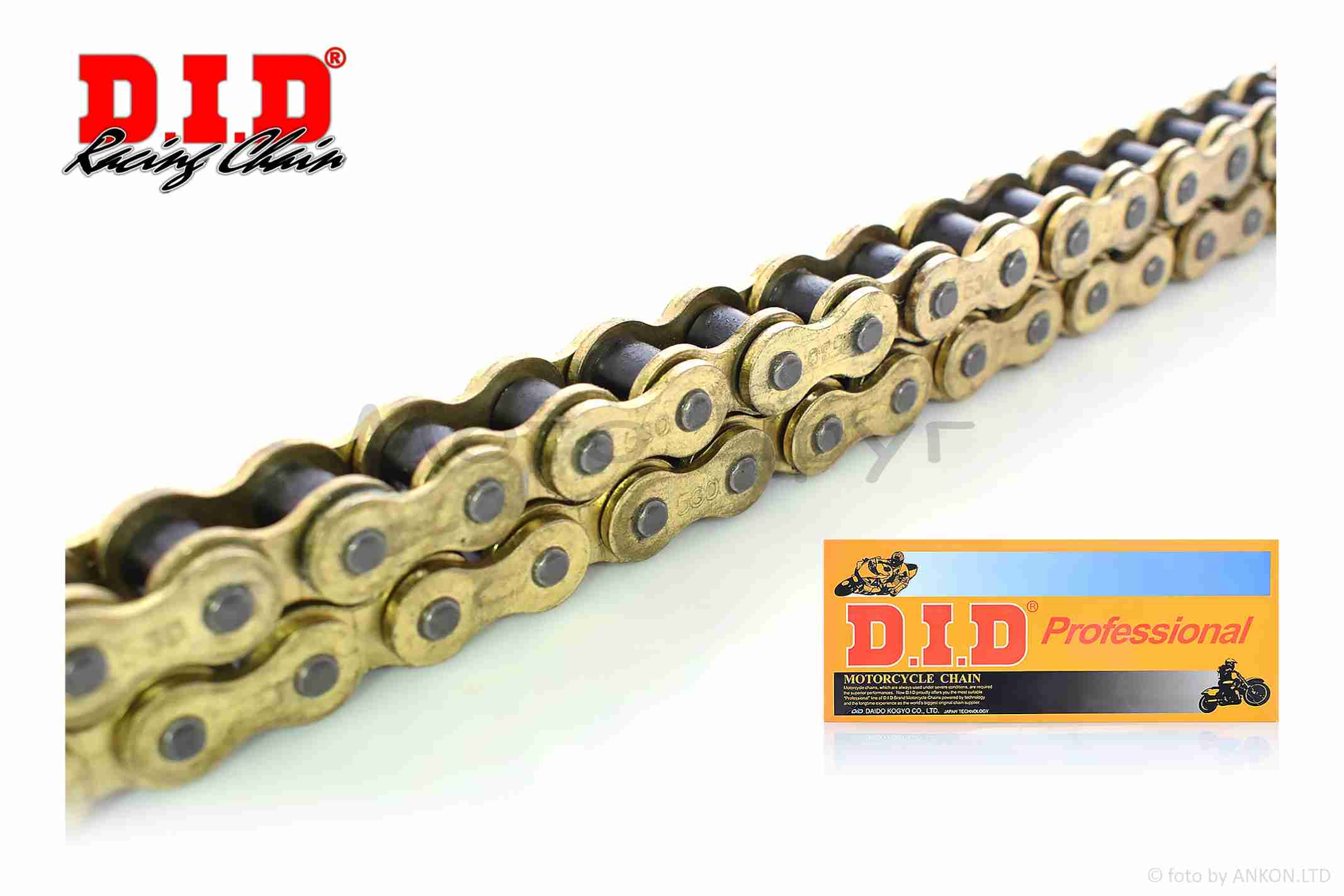 Цепь трансмиссии 530H-120L GOLD "DID"