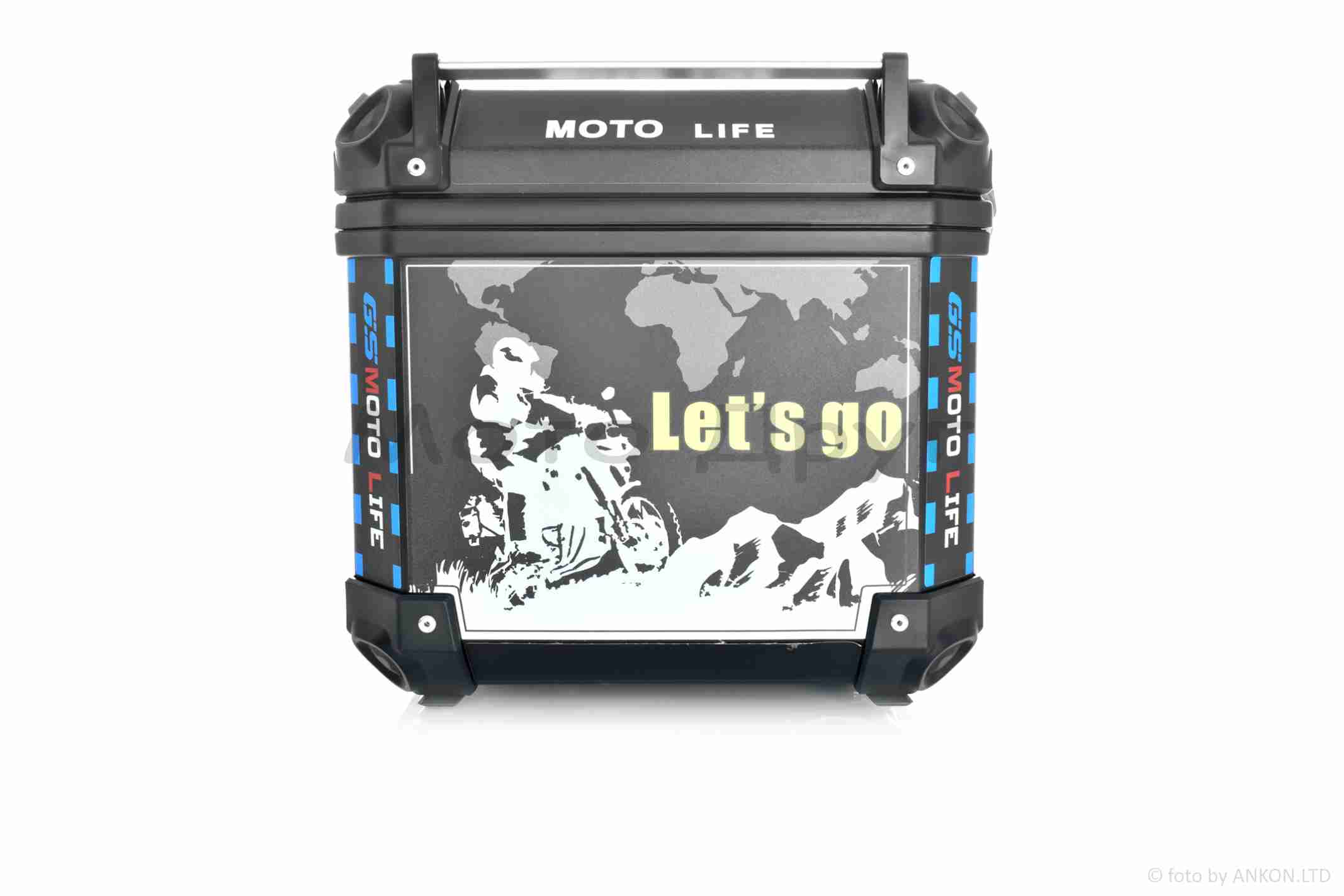 Кофр 42L 410*330*310mm #1570 "MOTO LIFE" - Зображення 3