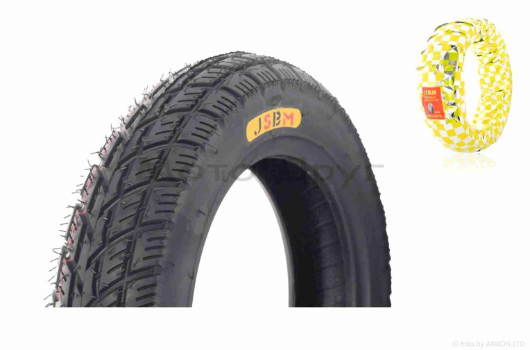 Покришка мото  10″  3.00-10  TL, 6PR, 40%, 47J  “JSBM”  #GMT-17