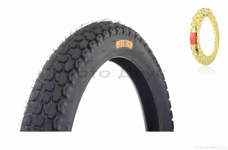 Покришка мото  17″  2.50-17  TT, 6PR, 40%, 43J  “JSBM”  #GMC29