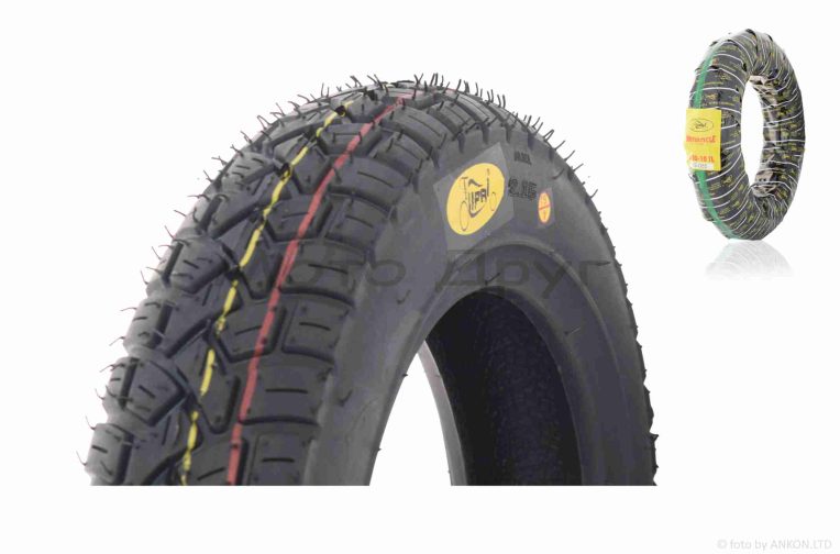 Покришка мото  10″  3.00-10  TL, 6PR, 45%, 47L  “LIPAI”  #SS-049