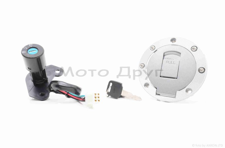Замок зажигания к-кт V150A +крышка бака