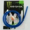 Шланг топливный Ø4mm, 1 метр (синий) MONSTER ENERGY (XJB)