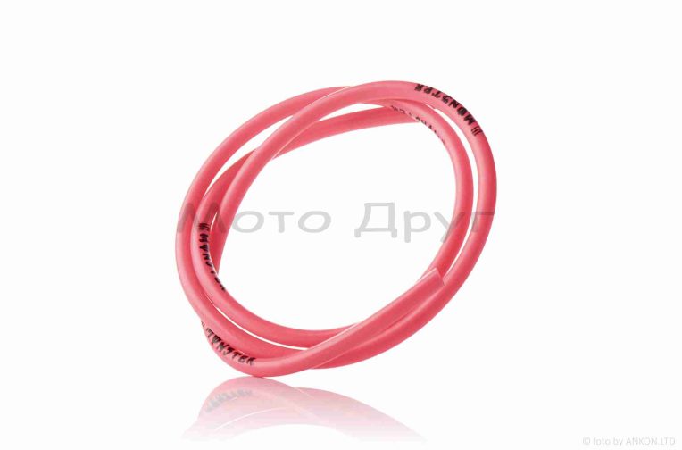 Шланг паливний 4mm, 1 метр “LIPAI” (червоний, #MONSTER)