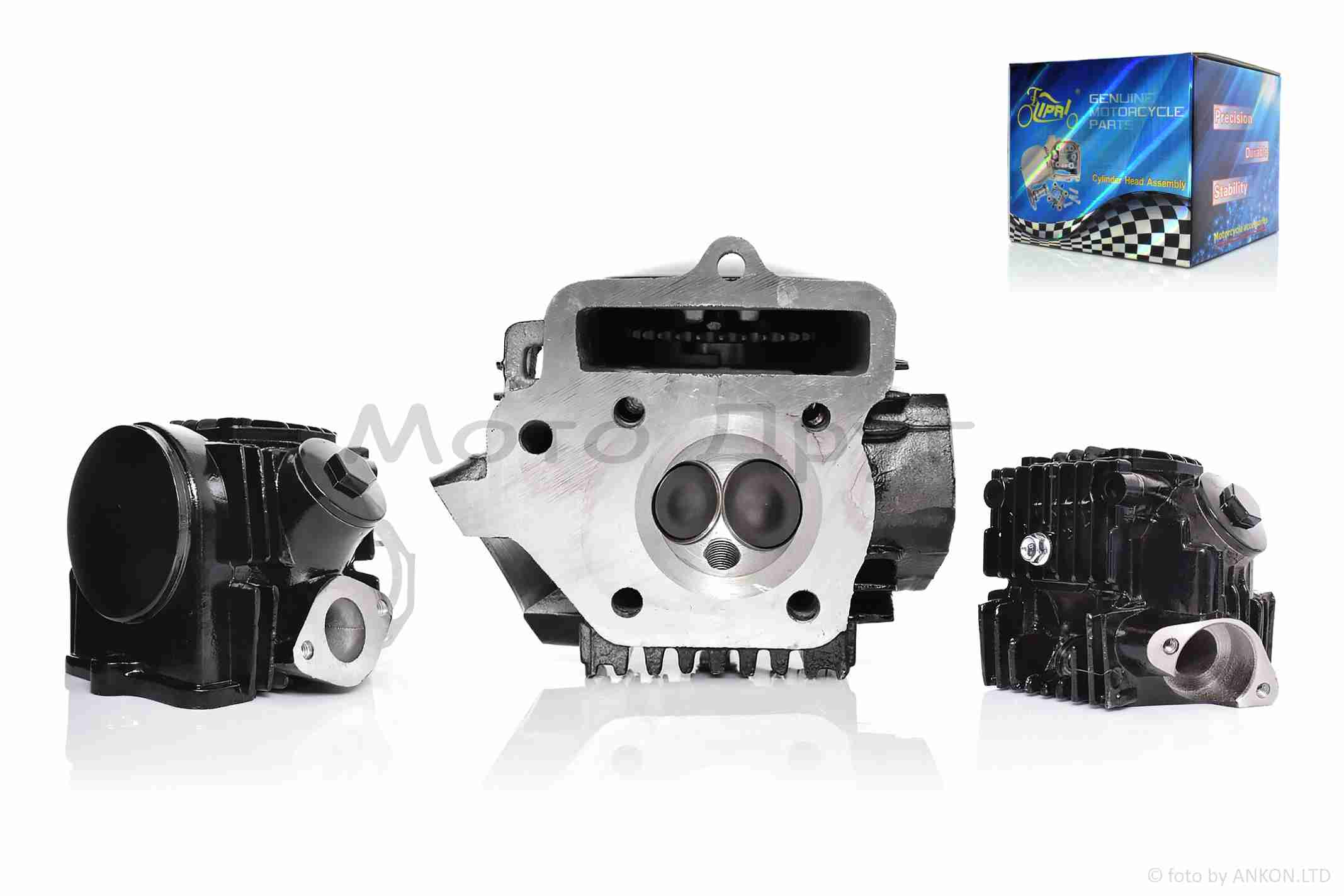 Головка циліндра 147FMD Delta 70 D47, d20/23 у зборі чорна #PRO "LIPAI" - Зображення 3