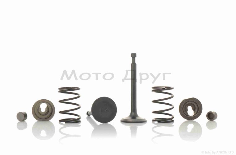 Клапани ГРМ м/б 168F у зборі d24/25 L62.2/63.3