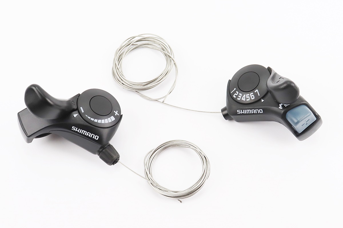 Перемикачі (манетка) 3x7 швидкості, чорні SL-TX 30