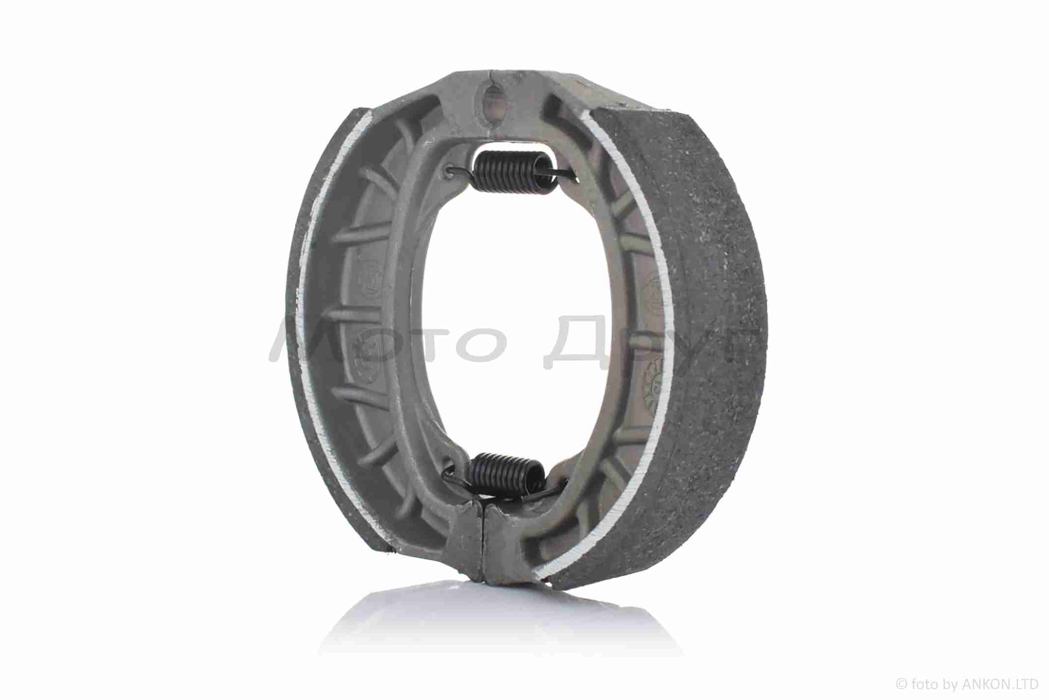 Колодки тормозные (барабан) GY6 10/12", LEAD, Delta прямая пружина #OEM