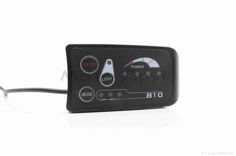 Дисплей електровело 36В, 3 режими #S810