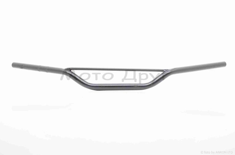 Кермо  мото  d22‑22‑22, L770, h70  сталь +перемичка  УЦЕНКА  (чорний)